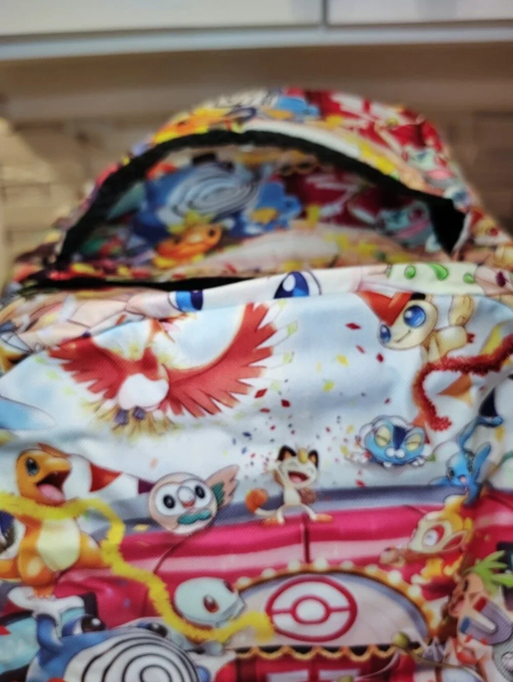 NEW Pokémon Characters Backpack